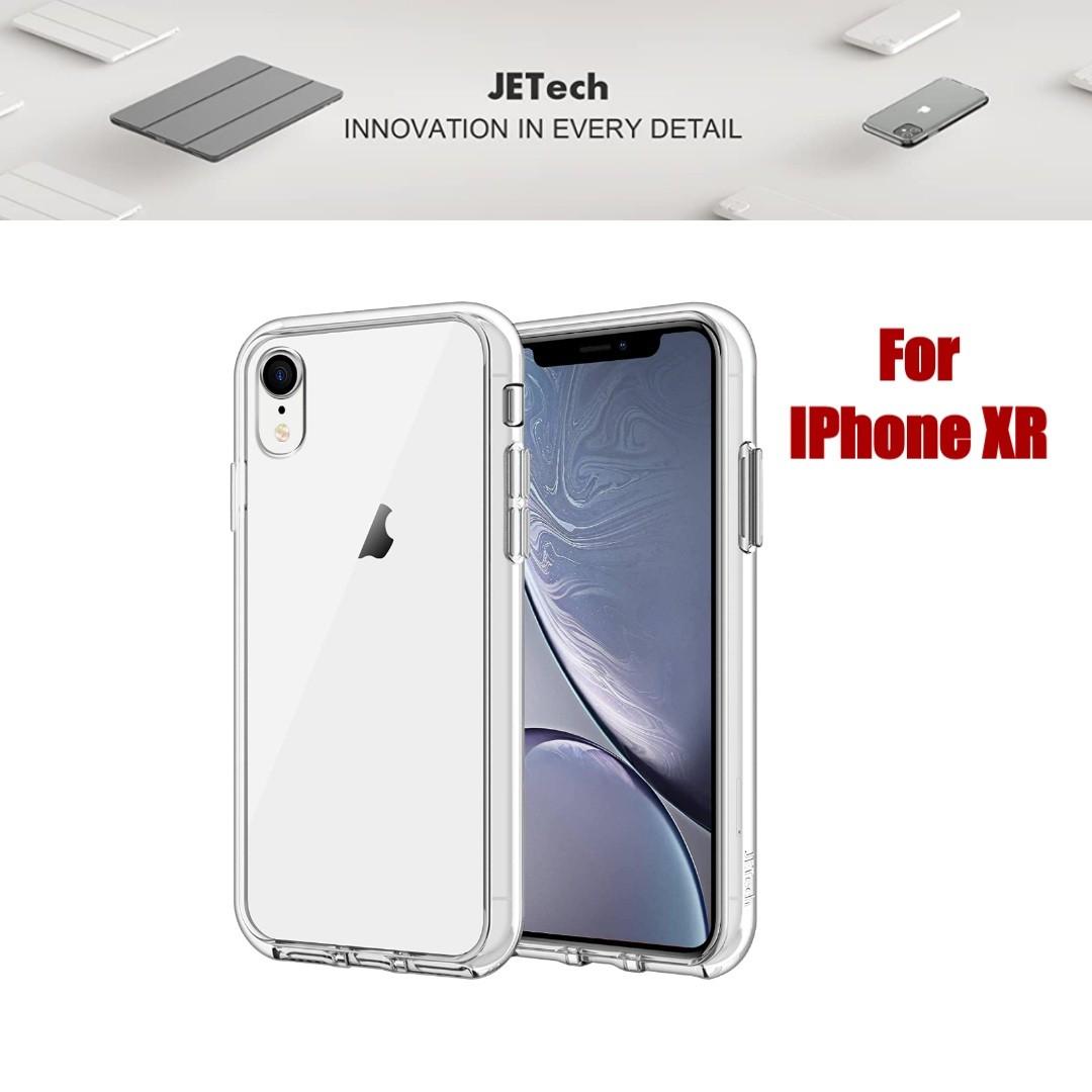 JETech Case for iPhone Xs Max 6.5-Inch, Shock-Absorption Bumper Cover (Clear)