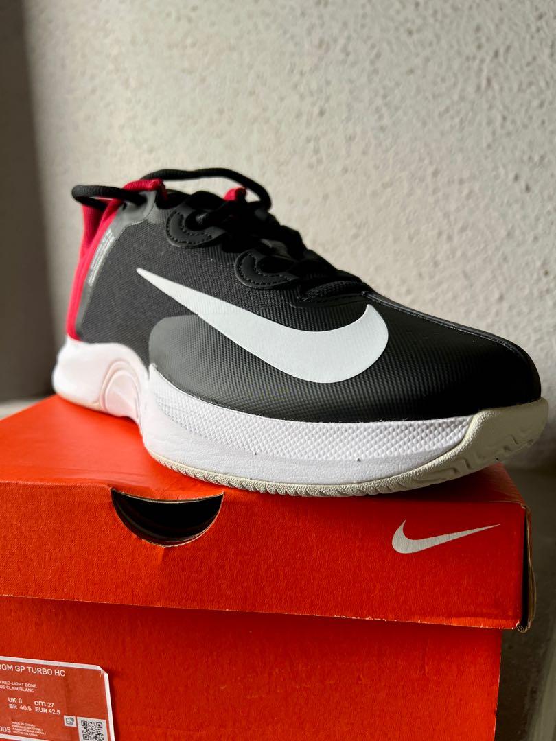 BNIB Nike Air Zoom GP Turbo HC Tennis Shoes US9 Men s Fashion
