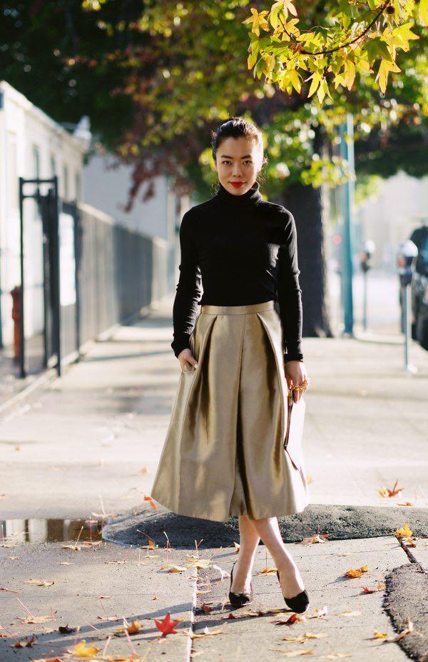 Gold skirt coast clearance