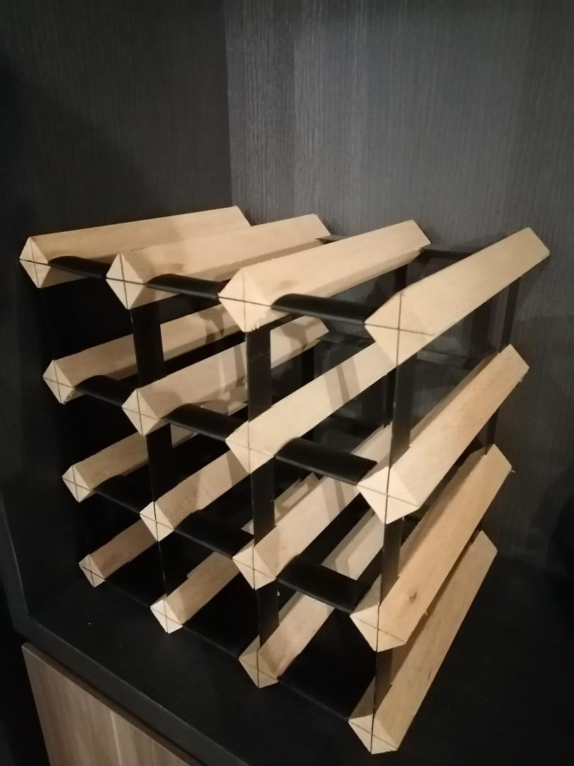Bordex Wine Rack (12 bottles), Furniture & Home Living, Furniture, Shelves, & Racks on