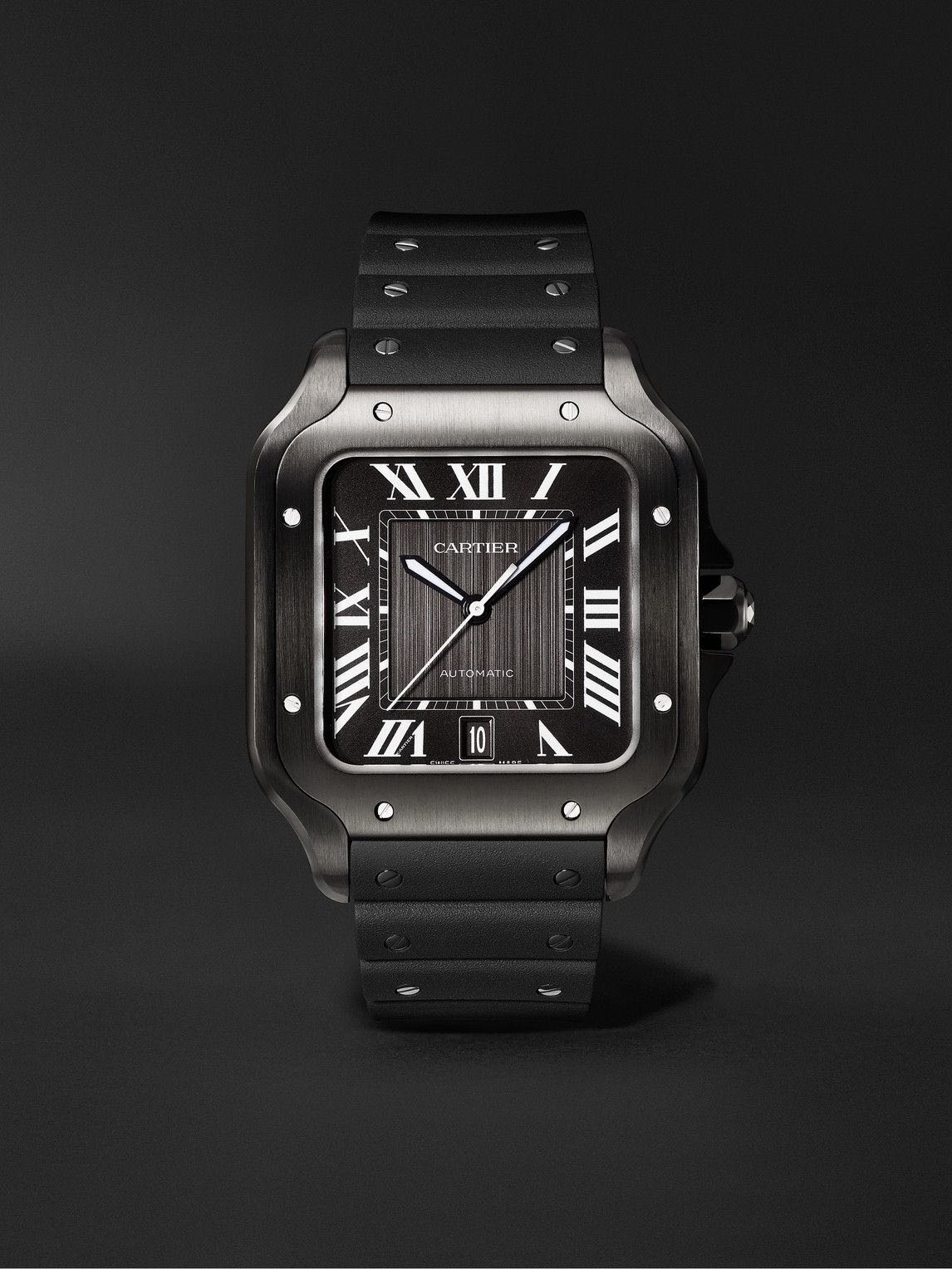 Like new Santos De Cartier ADLC current dated 2022 Luxury