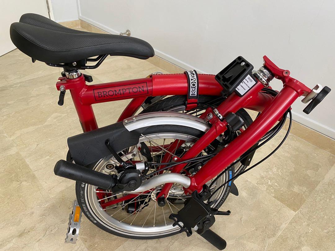 Brompton m6l hot sale house red