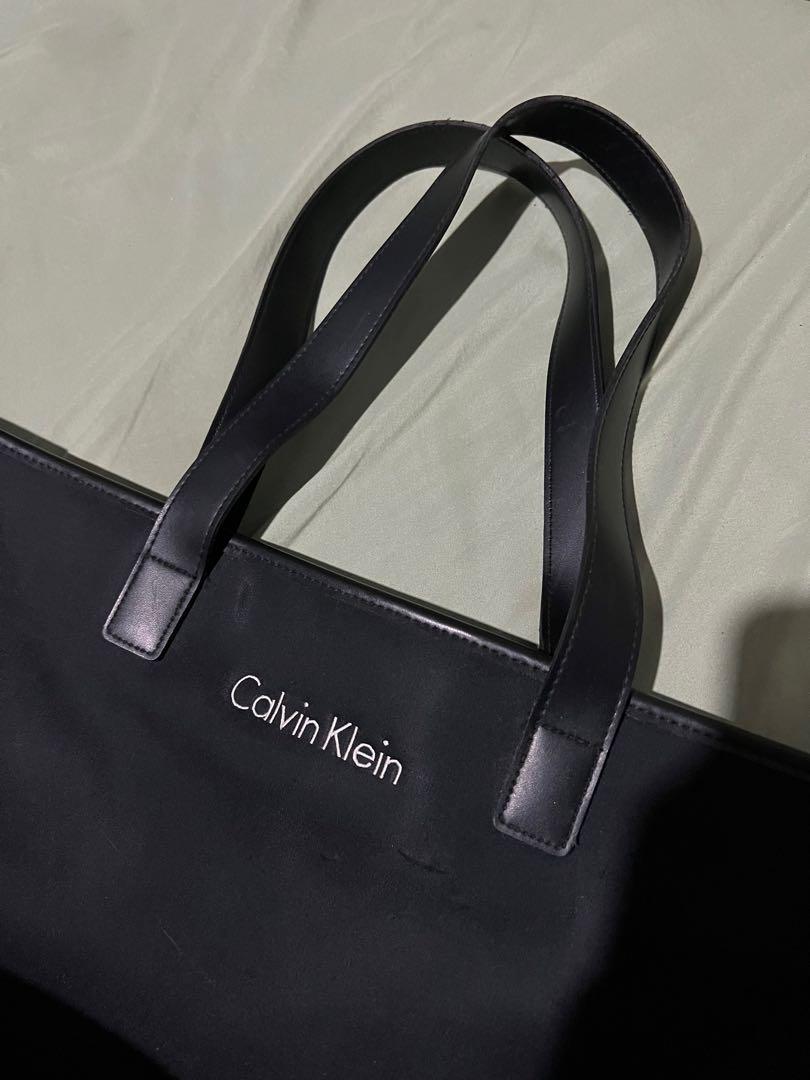 Calvin klein tabbie nylon tote shop