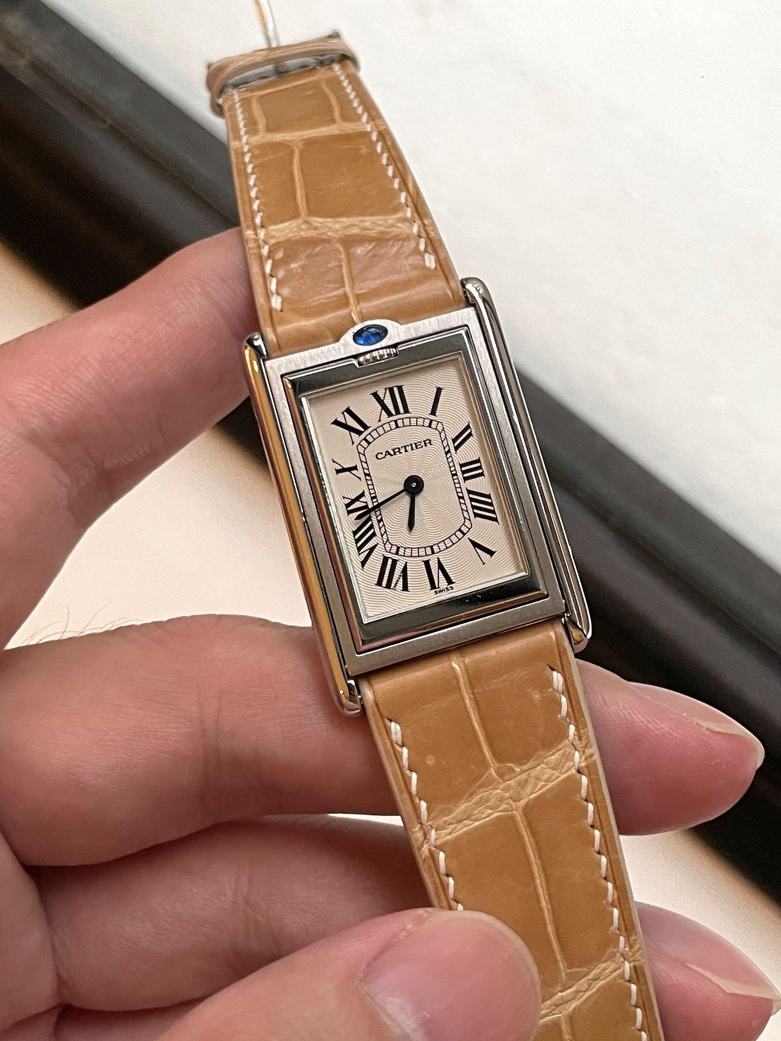 Cartier tank basculante automatic store