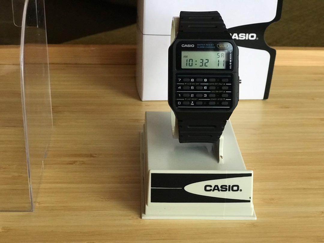 Casio 53W Calculator Watch Casio Official Shopee Men s Fashion
