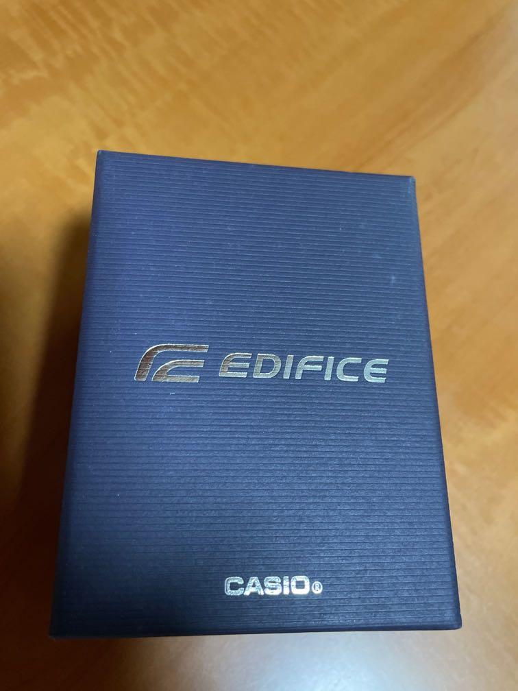 Casio edifice cheap watch box