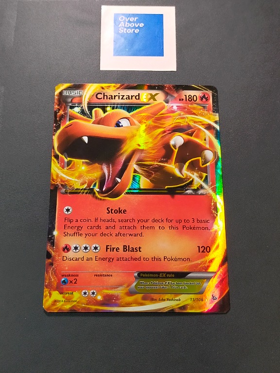 Charizard EX Ultra Rare Pokemon TCG, Hobbies & Toys, Memorabilia ...