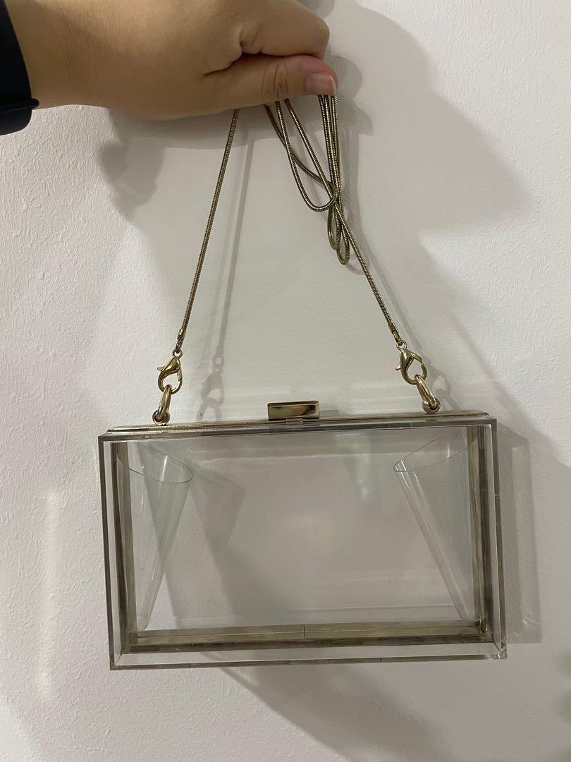 Clear clutch forever 21 hotsell