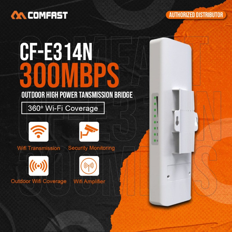 Comfast CF- E314N V2, Computers & Tech, Parts & Accessories, Networking ...
