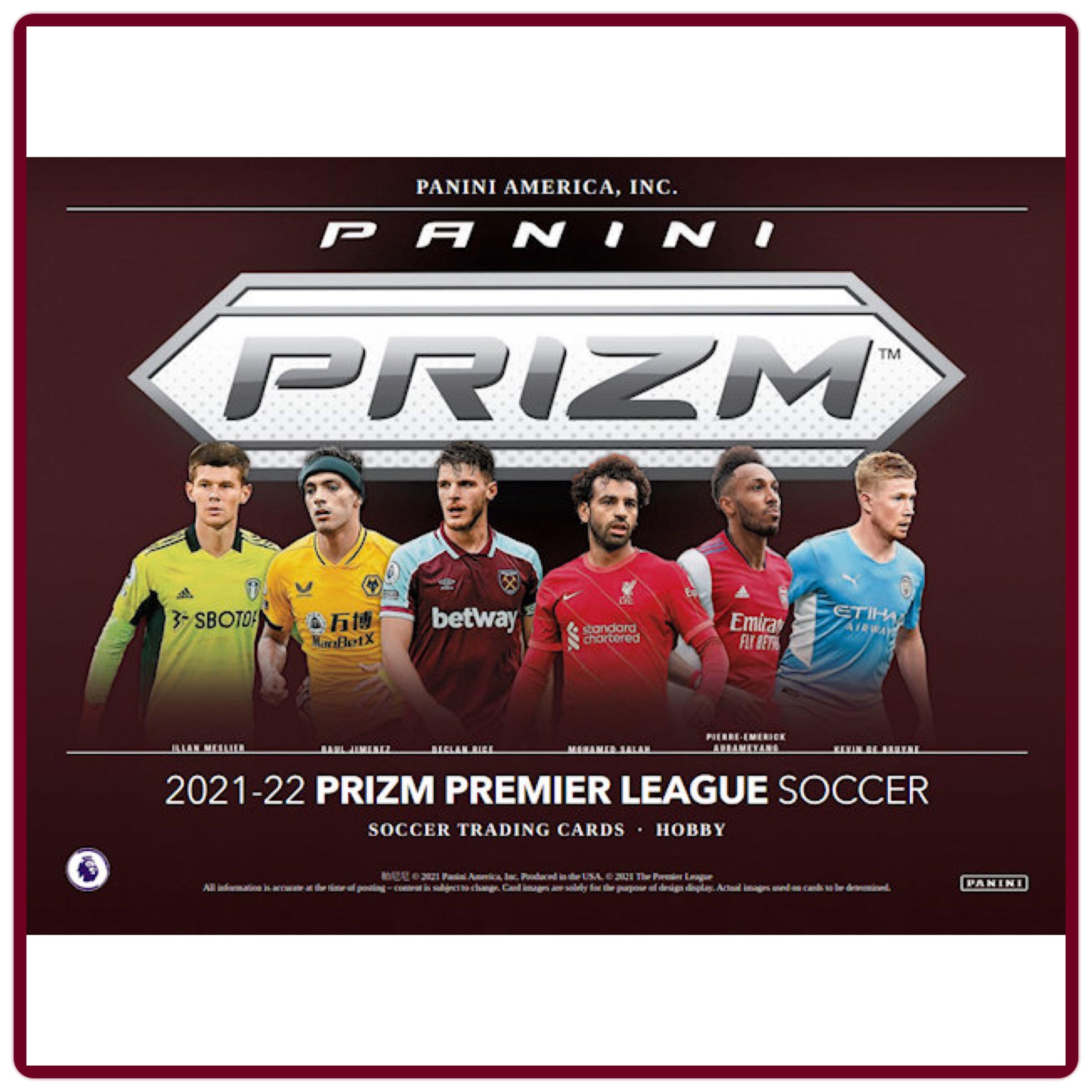 Panini Prizm Premier League 2021/2022 Soccer Cards, Hobbies & Toys, Toys &  Games on Carousell