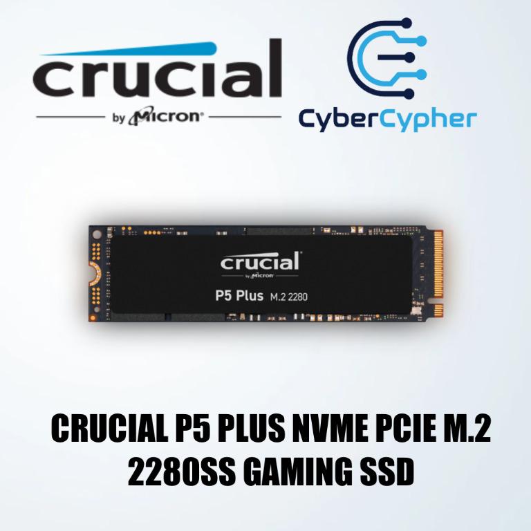 Crucial P5 Plus 2TB PCIe M.2 2280SS Gaming SSD | CT2000P5PSSD8 