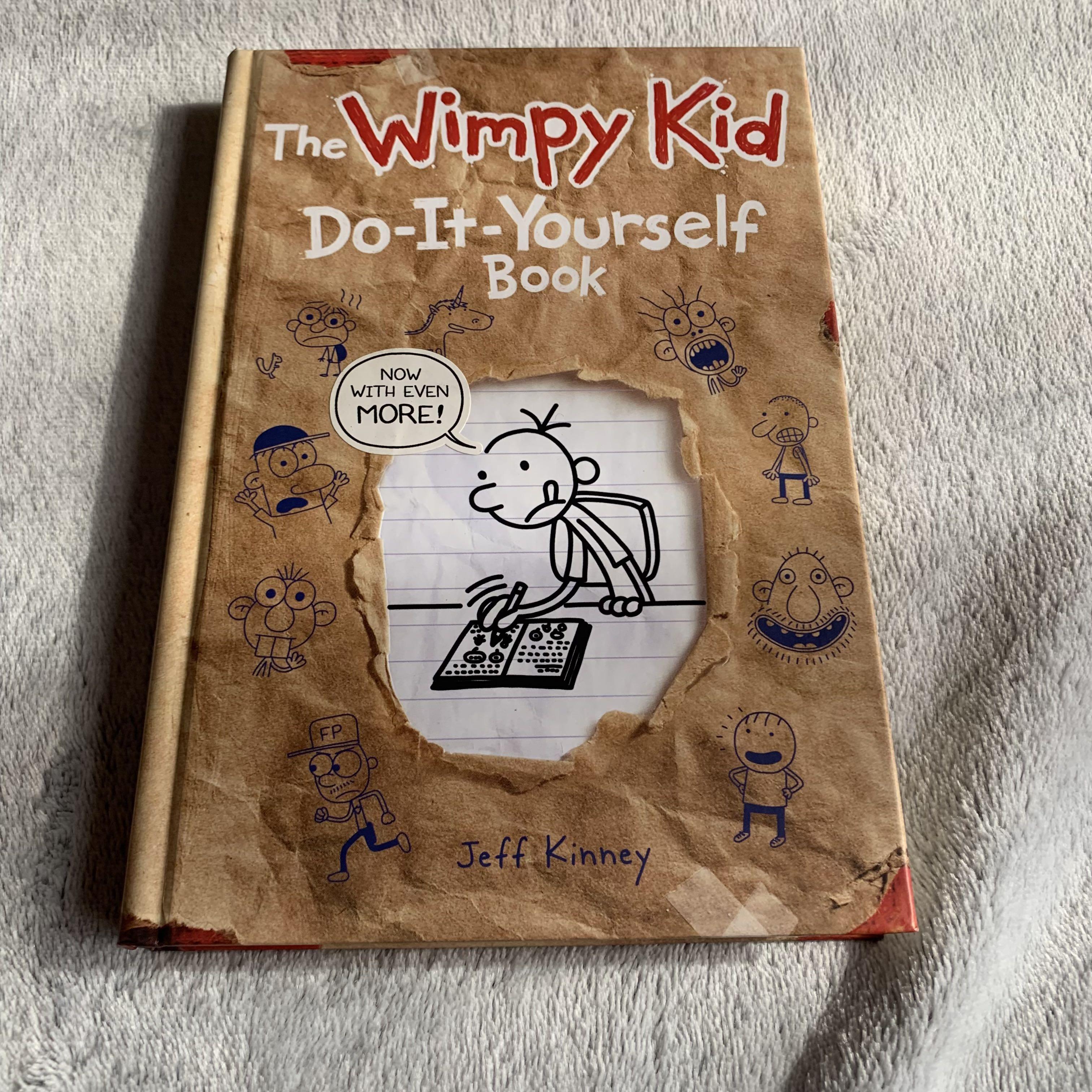 Diary of a Wimpy Kid DIY Book by Jeff Kinney, Hobbies & Toys, Books