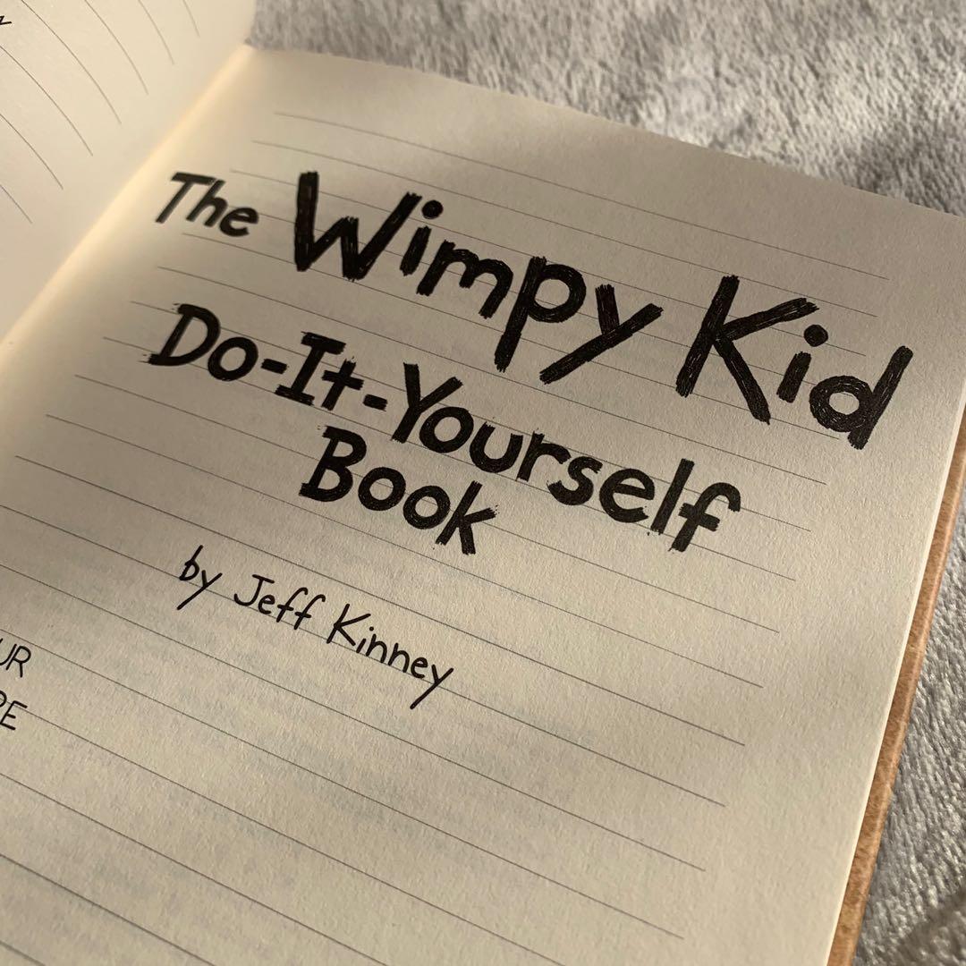 Diary of a Wimpy Kid DIY Book by Jeff Kinney, Hobbies & Toys, Books