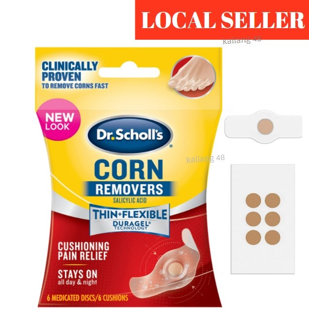 Dr. Scholl's CORN REMOVER with Duragel Technology (Pack of 6pcs) Corn