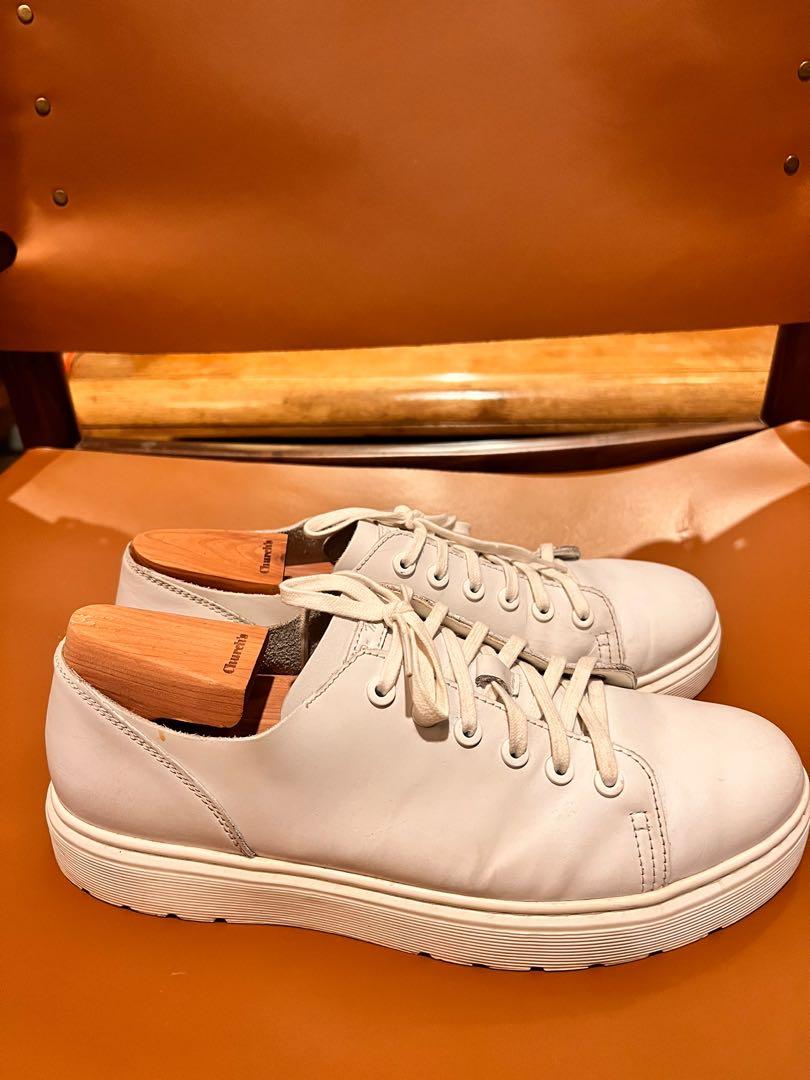 Dr.Martens white shoes Men s Fashion Footwear Boots on Carousell