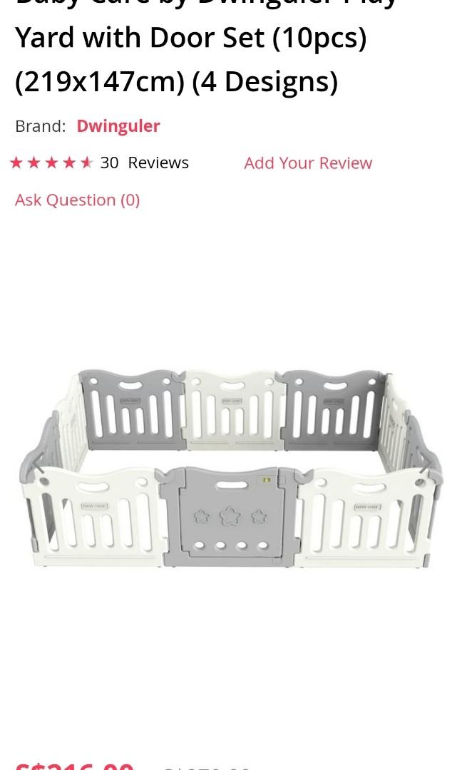 Dwinguler Playpen, Babies & Kids, Baby Nursery & Kids Furniture, Other