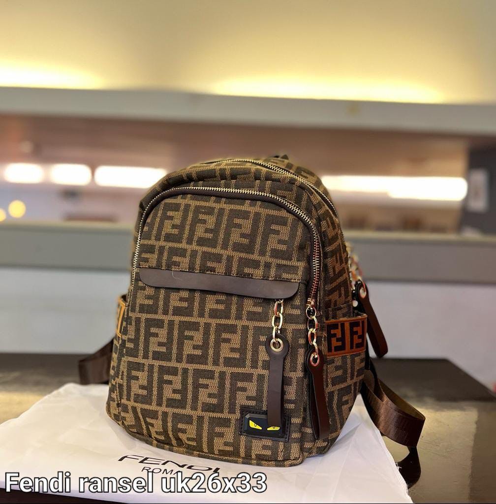 Fendi ransel backpack, Women's Fashion, Bags & Wallets, Backpacks on ...