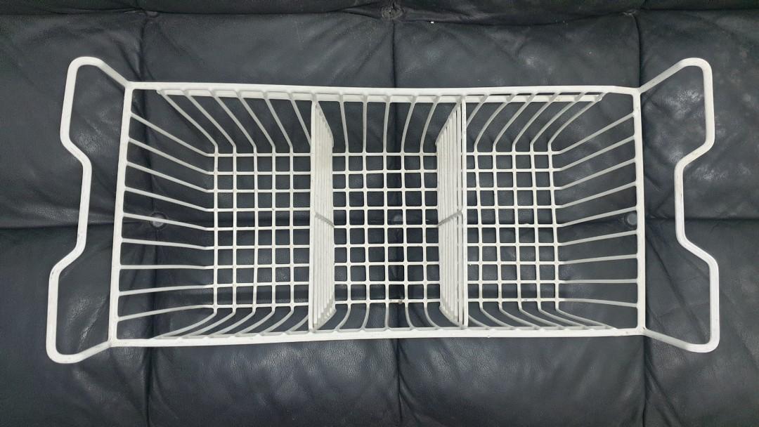 Buying My First Freezer, Crazy About This Rail-Basket Organizing
