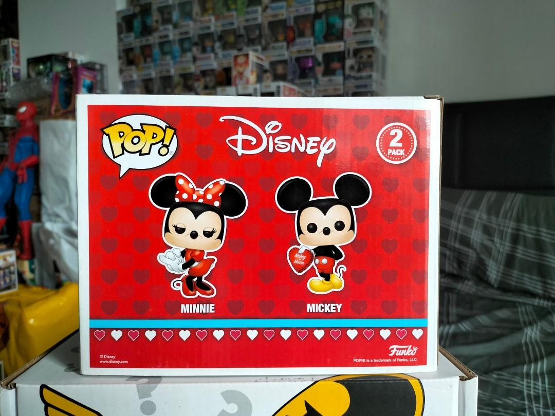 Mickey and minnie funko pop 2 pack discount