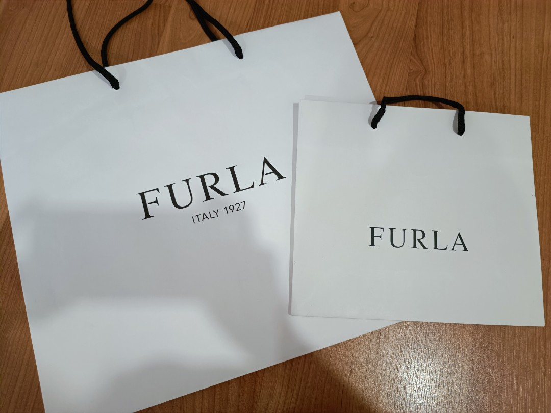Furla Paper Bag Large Luxury Bags Wallets on Carousell