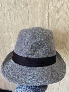 Gray Fedora Hat