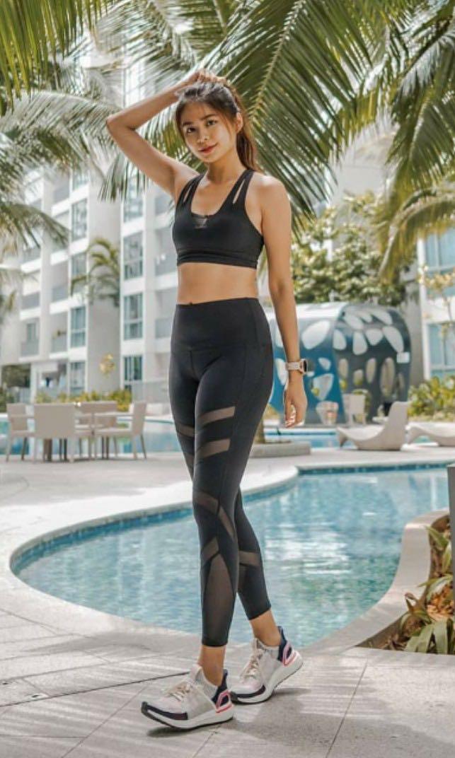 Gym wear movement leggings, Women's Fashion, Activewear on Carousell