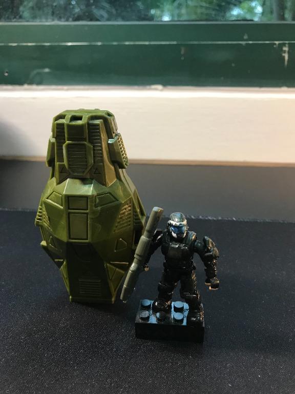 Halo Mega Construx Drop Pod Metallic Jungle Odst Hobbies And Toys Toys And Games On Carousell