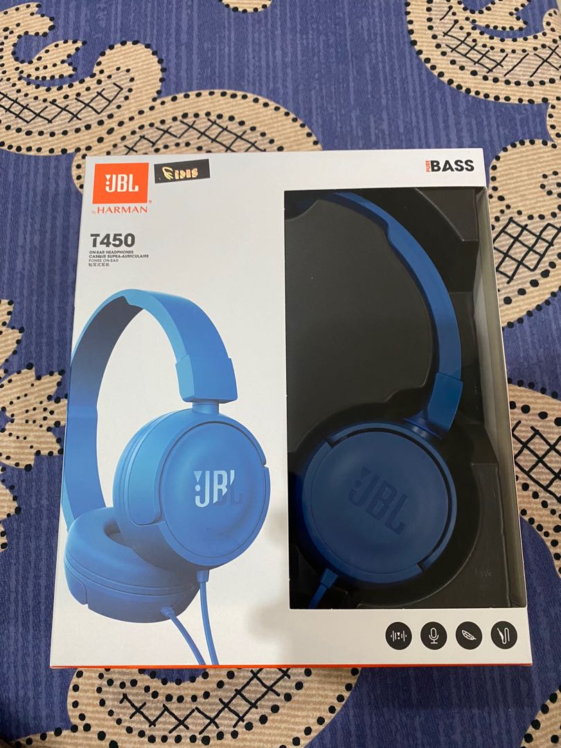 Headphone JBL tune 450 jbl t450, Elektronik, Audio di Carousell