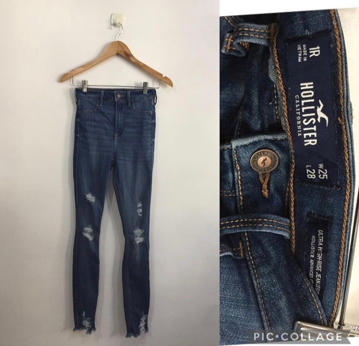 Hollister jeans, Women's Fashion, Bottoms, Jeans on Carousell