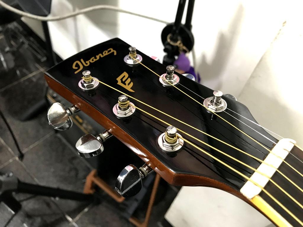 Ibanez PF15ECE Acoustic Guitar, Hobbies & Toys, Music & Media, Musical