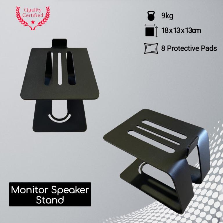 Speaker Stands Desktop Pair,Bookshelf Speaker Stand,Metal With