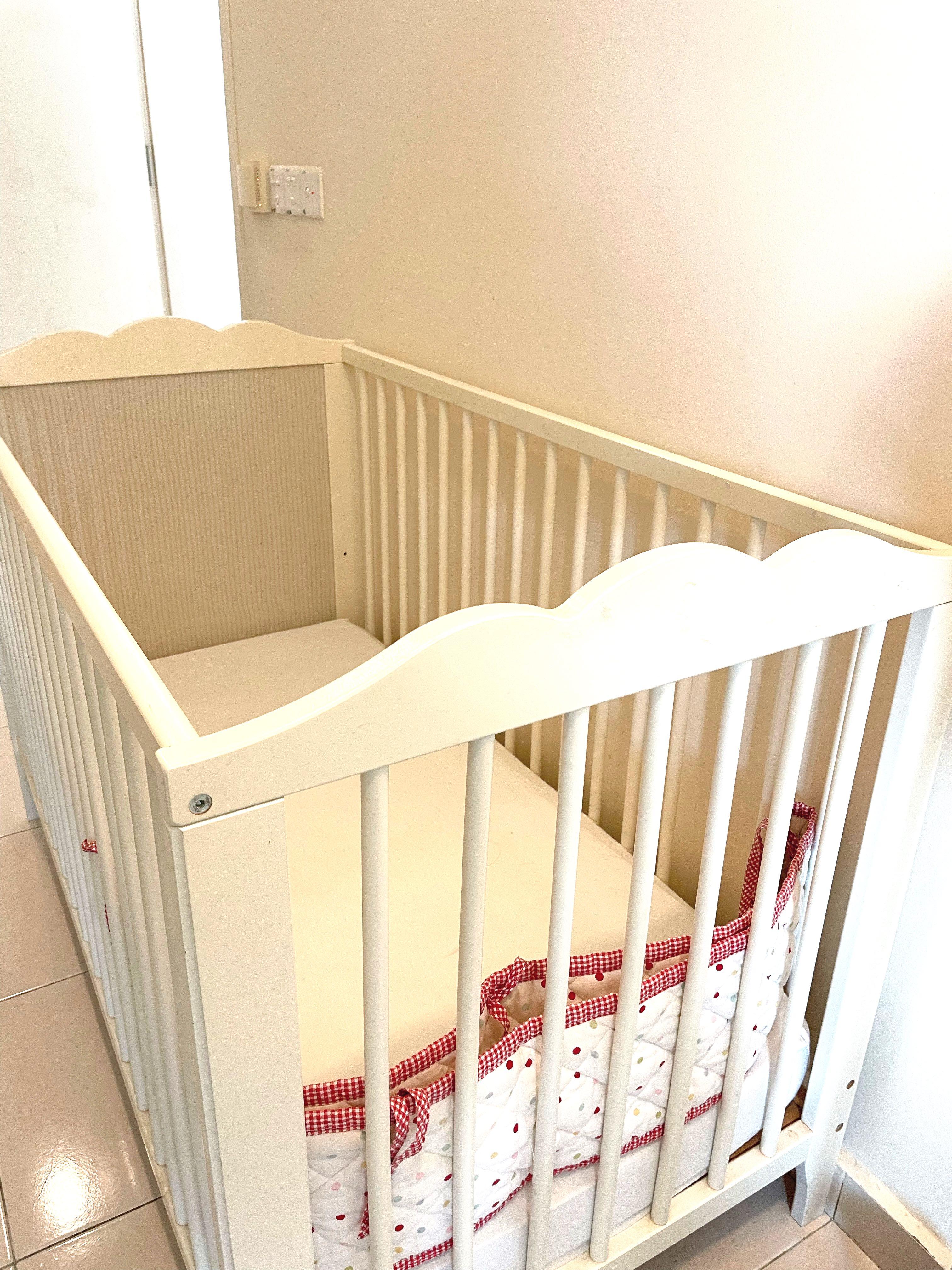 IKEA Baby Cot, Babies & Kids, Baby Nursery & Kids Furniture, Cots