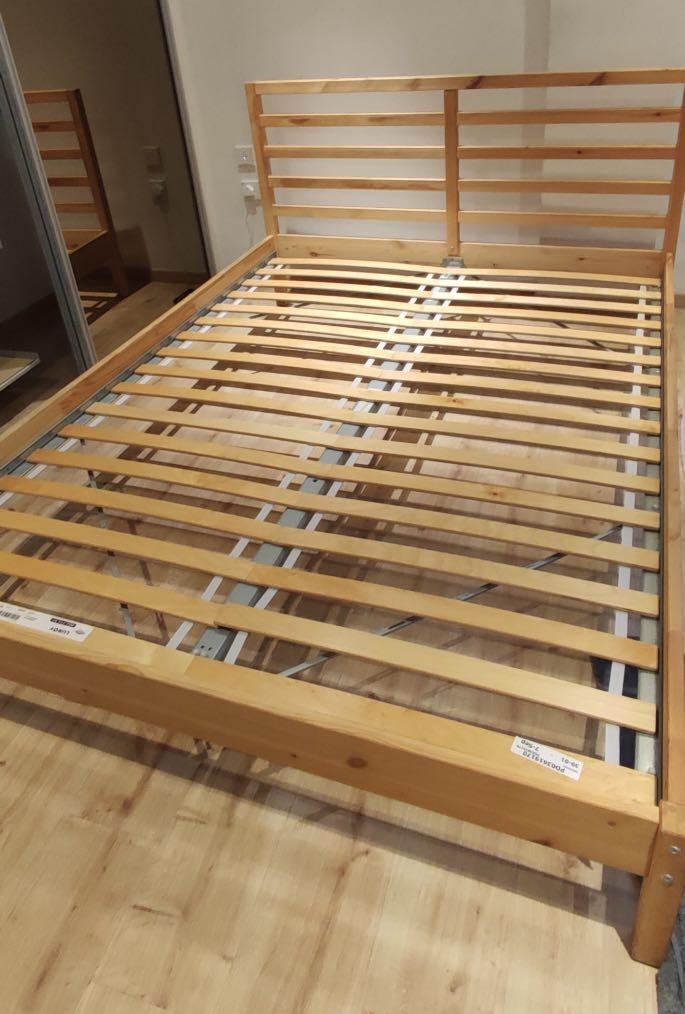Ikea Wooden Bed Frame Queen Size, Wood Bed Frame Ikea