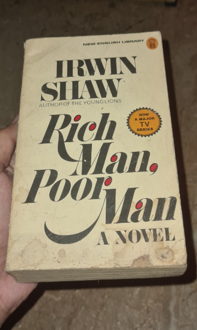 Irwin Shaw Rich Man Poor Man Buku Alat Tulis Buku Di Carousell Irwin Shaw Rich Man Poor Man Buku Alat Tulis Buku Di Carousell