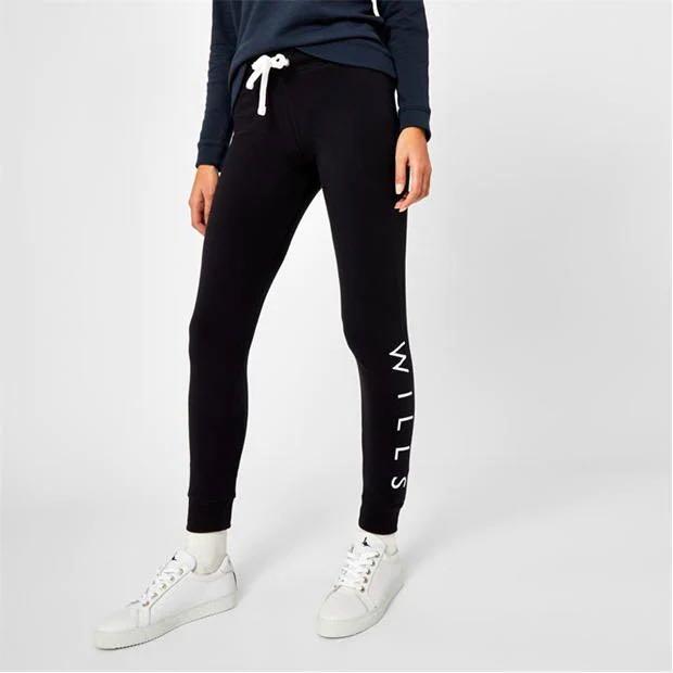 Jack Wills Lingham Wills logo joggers/ sweatpants/ leggings 運動褲, 女裝, 褲＆半截裙,  牛仔褲、Leggings - Carousell