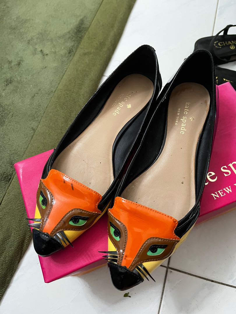 kate spade fox shoes