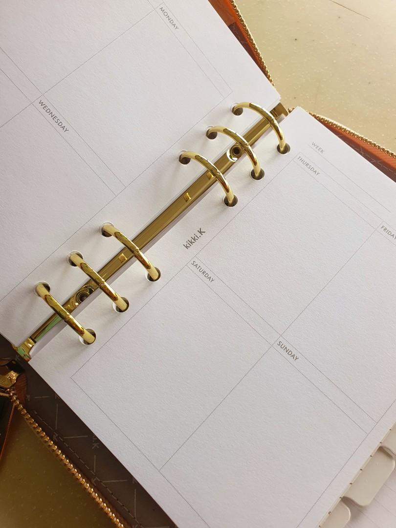 zipped planner with free refills: Brand new!, Hobbies