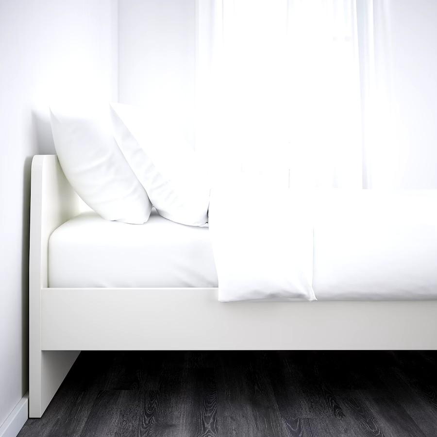Reserved King Bed frame Ikea Askvoll Lonset slate, Furniture & Home
