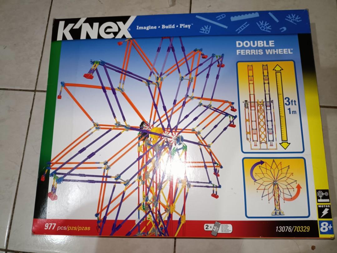 Knex double new arrivals ferris wheel