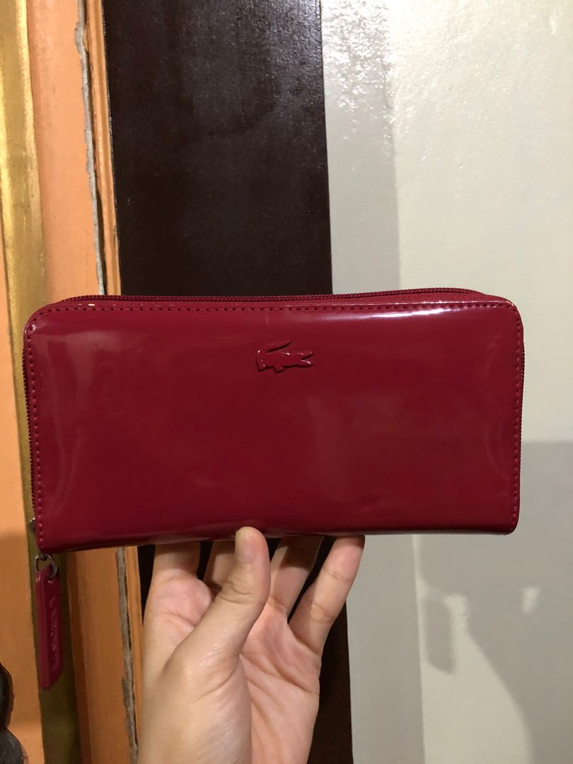 Lacoste authentic wallet, Luxury, Bags & Wallets on Carousell