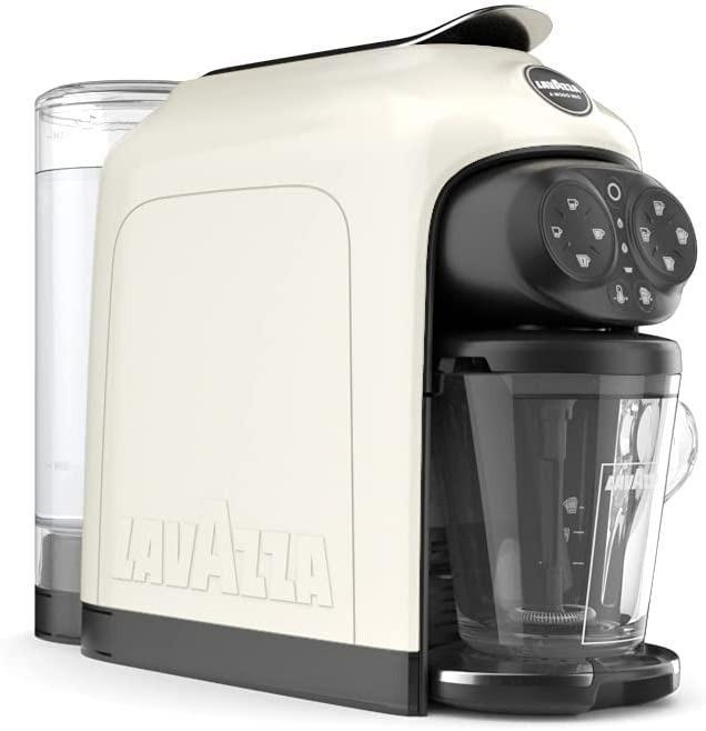 Lavazza A Modo Mio Deséa Espresso Coffee Machine, White Cream, TV