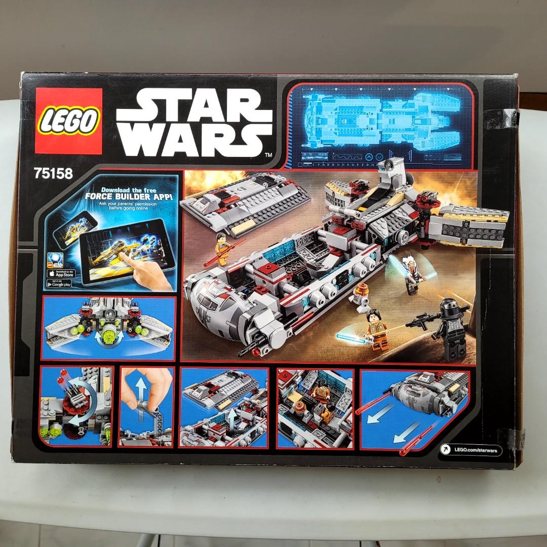 Lego Star Wars 75158 Rebel Combat Frigate Hobbies Toys Toys