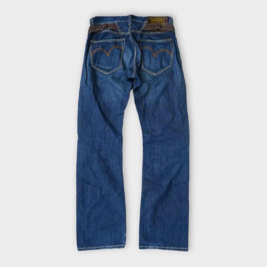 Levis 523 buckle back Jeans, Fesyen 