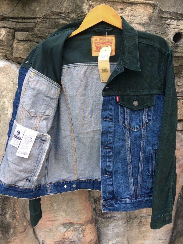 Trucker Jacket Cord \u0026 Denim 72334-0528 