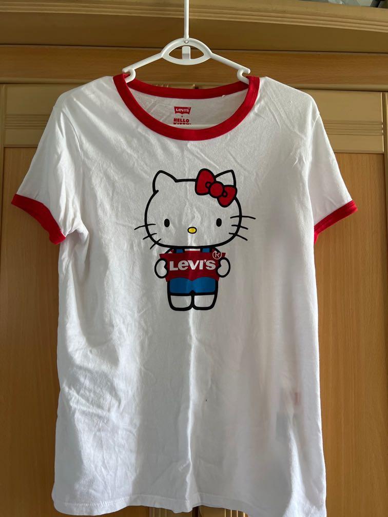 Levis hello store kitty shirt