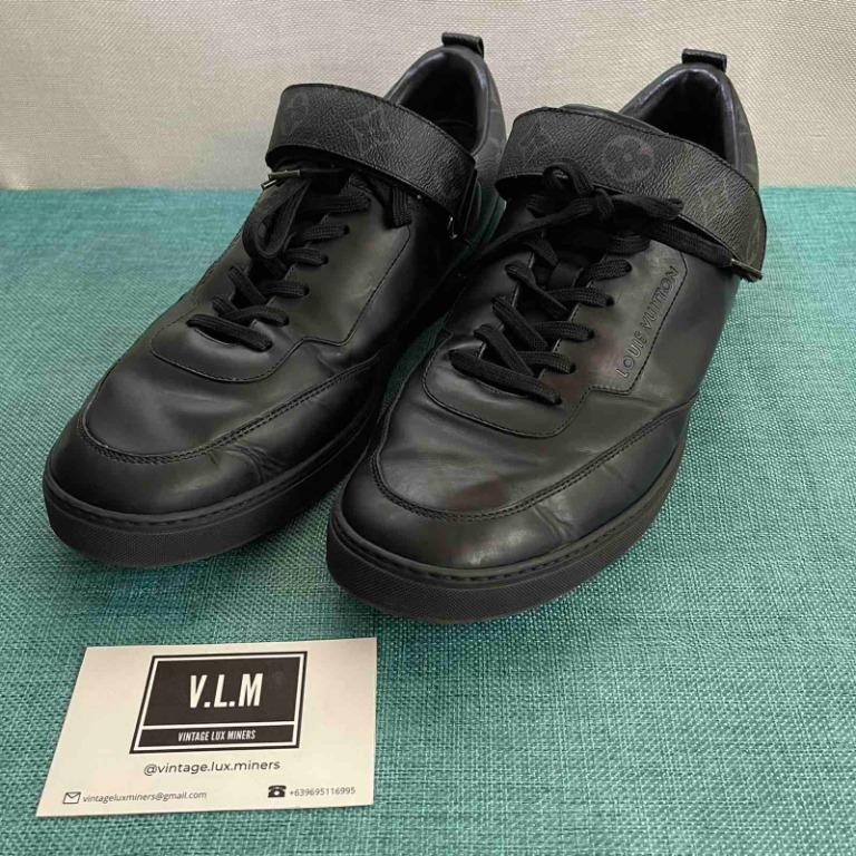 Louis Vuitton Men's Sneakers in Eclipse Leather Size 9.5, Luxury, Sneakers  & Footwear on Carousell