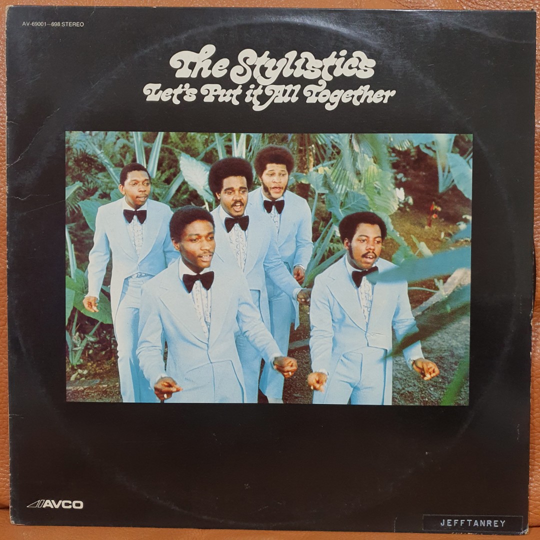 Reserved (Mint) The Stylistics Let's Put It All Together vinyl