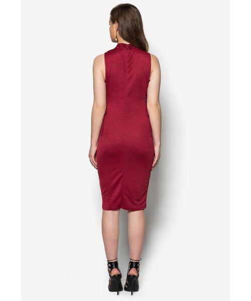 Missguided lace up side bodycon dress, Women's Fashion, Dresses & Sets,  Dresses on Carousell