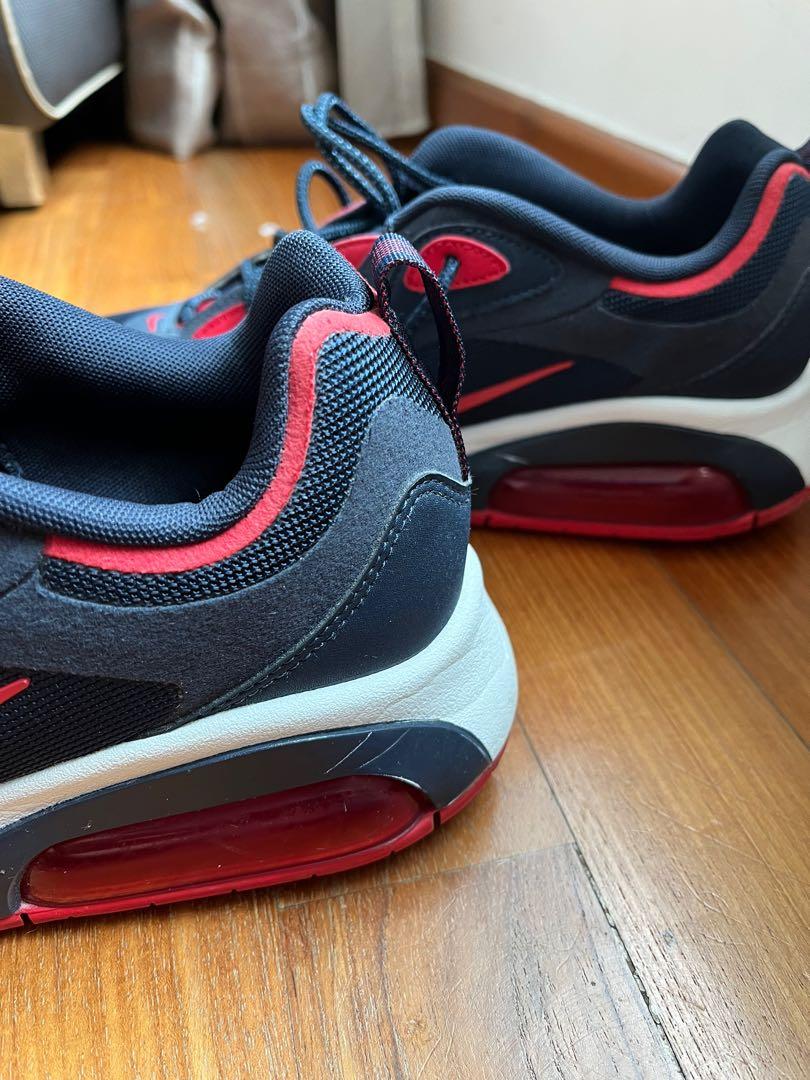 Nike air max 200 mens black and sales red