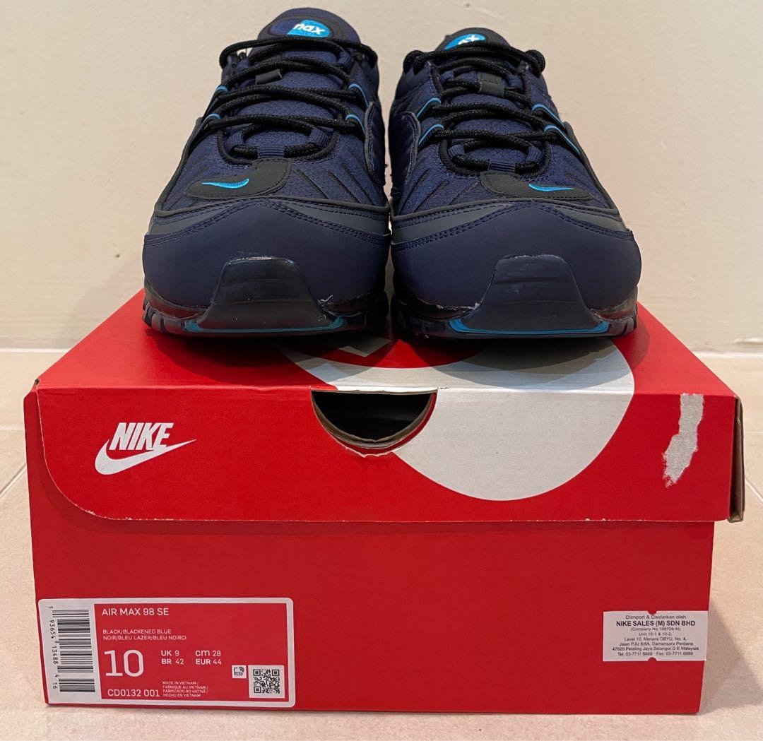 Air max 98 noir bleu store